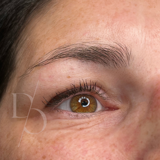Powder brows permanente make-up in de schoonheidssalon in Sneek - na